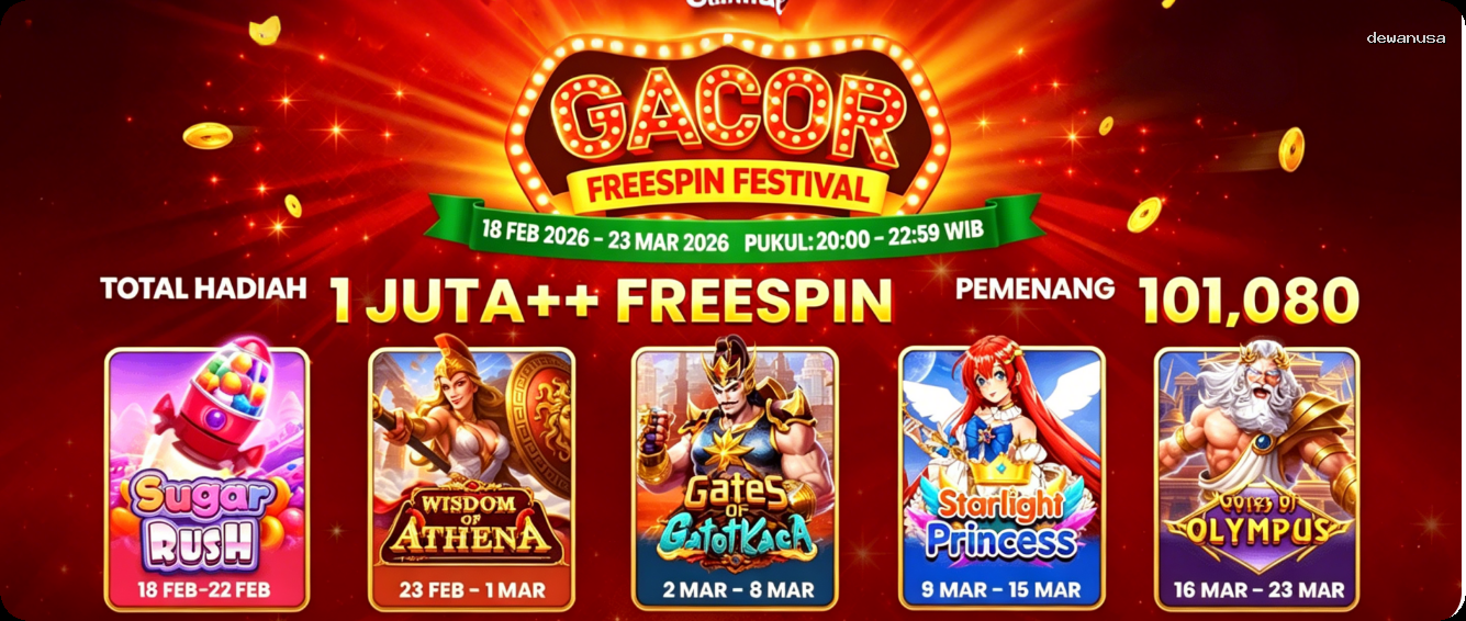 Login dewanusa Sekarang Bonus Melimpah